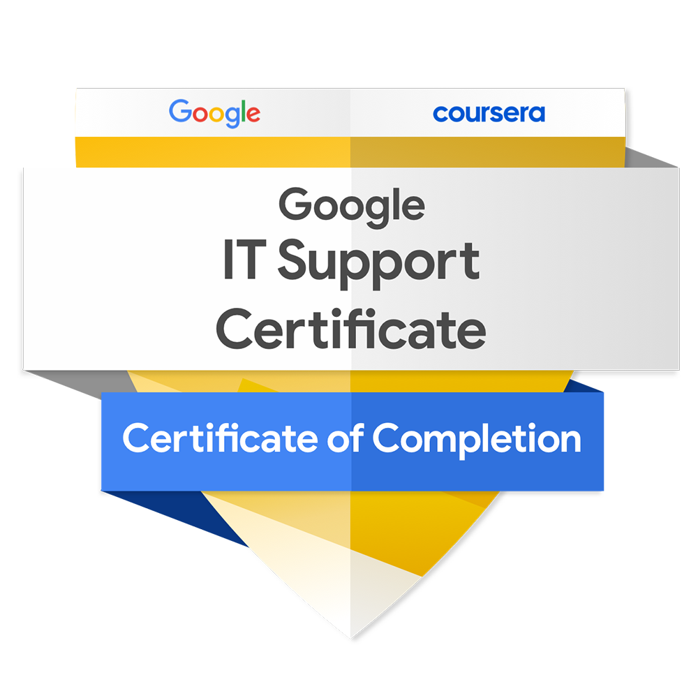 Google IT Support Certification